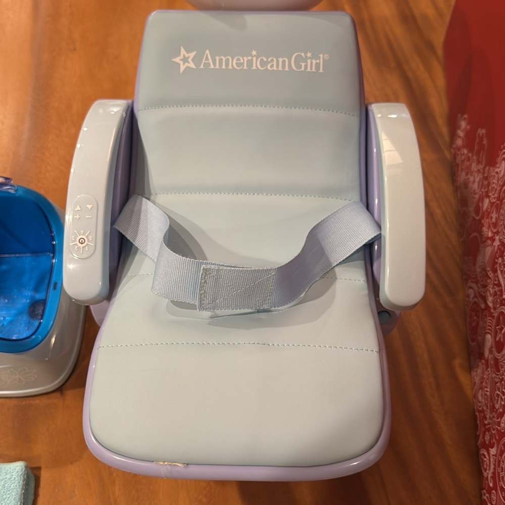 American Girl Doll Spa Chair II EUC in Original Box - Picture 5 of 8
